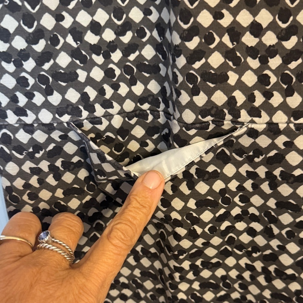 Joe Fresh Shift Dress with Geometric Pattern size 2 - Picture 6 of 10